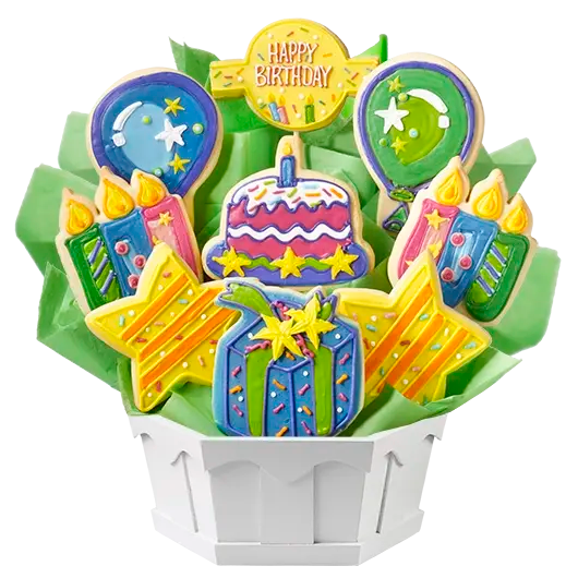 Confetti and Candles Bright - CookiesByDesignProd