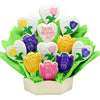 Mother's Day cookie bouquet featuring tulip