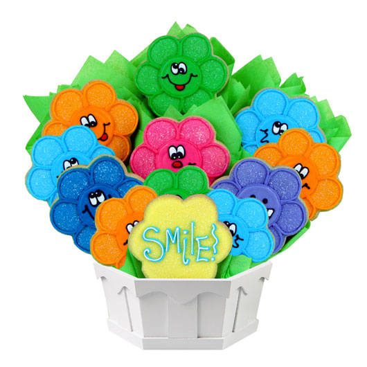 Wacky Face Daisies - CookiesByDesignProd