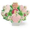 Decorative cookie arrangement with 'Happy Mother's Day!' and 'Mom'