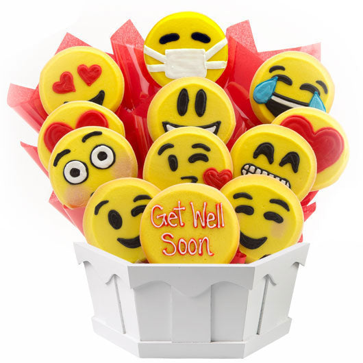 Sweet Emojis-Get Well - CookiesByDesignProd