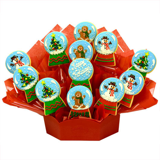 Christmas Snow Globes - CookiesByDesignProd