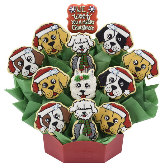 Christmas Puppies - CookiesByDesignProd