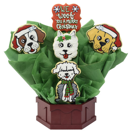Christmas Puppies - CookiesByDesignProd
