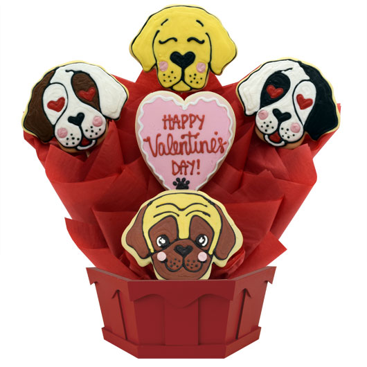 Valentine Puppies - CookiesByDesignProd