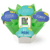 Decorative cookie with Mother's Day-themed elements