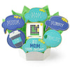 Decorative cookie with Mother's Day-themed elements