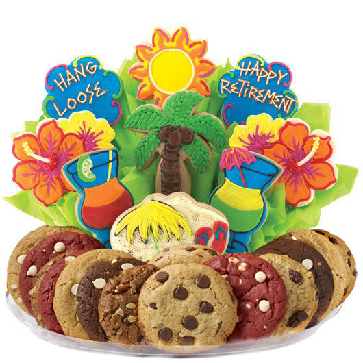 Sunny Retirement Wishes BouTray™ - CookiesByDesignProd