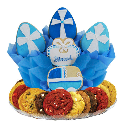 Blessed Baptism - Boy BouTray™ - CookiesByDesignProd