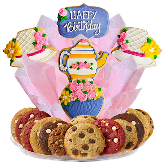 Tea with Mom Birthday BouTray - CookiesByDesignProd