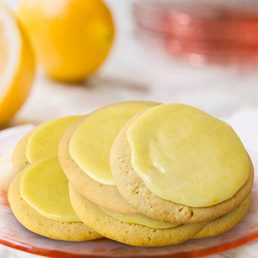 Box of One Dozen Iced Lemonade Gourmet Cookies - CookiesByDesignProd