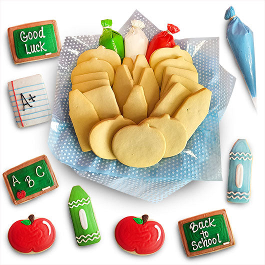 School Days Decorating Kit - CookiesByDesignProd
