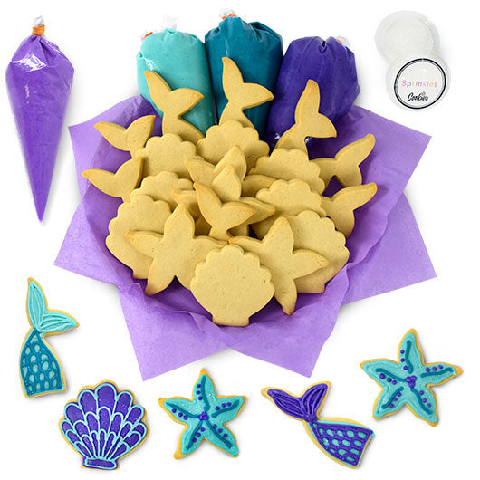 Majestic Mermaids Decorating Kit - CookiesByDesignProd