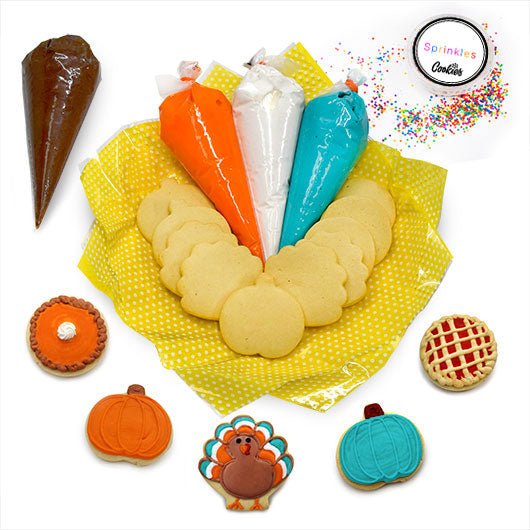 Thanksgiving Decorating Kit - CookiesByDesignProd
