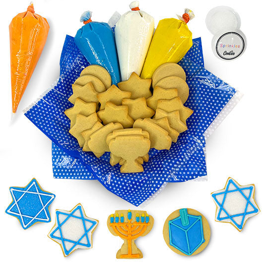 Hanukkah Decorating Kit - CookiesByDesignProd