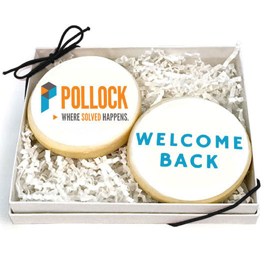 Welcome Back with Logo Cookie Gift Box