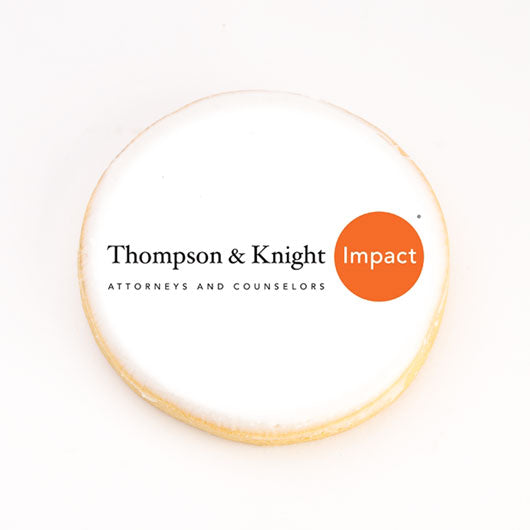 Small Circle Logo Cookies