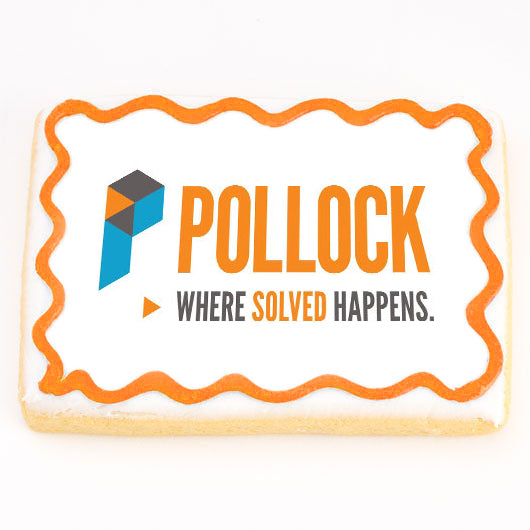 Large Rectangle Logo Cookies