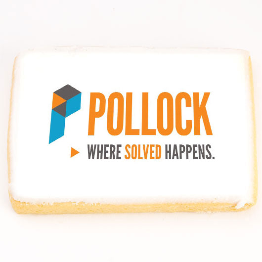 Large Rectangle Logo Cookies