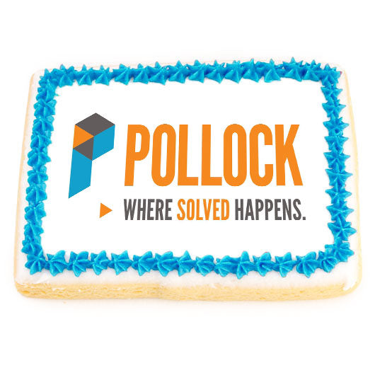 Large Rectangle Logo Cookies