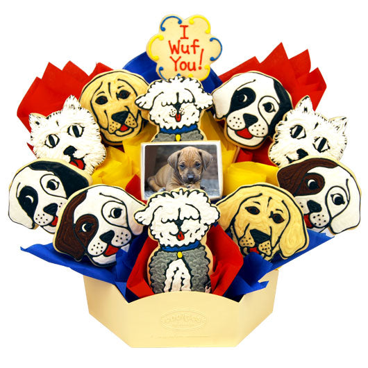 Photo Cookies - Puppy Love - CookiesByDesignProd