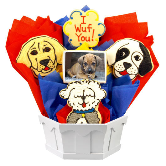 Photo Cookies - Puppy Love - CookiesByDesignProd