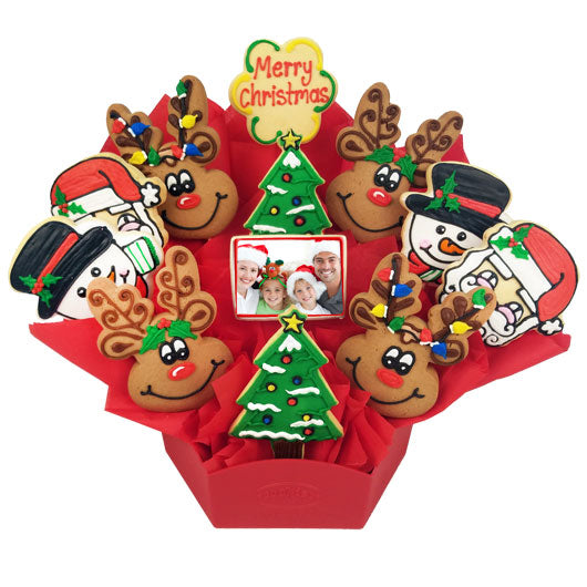 Photo Cookies - Merry Christmas - CookiesByDesignProd