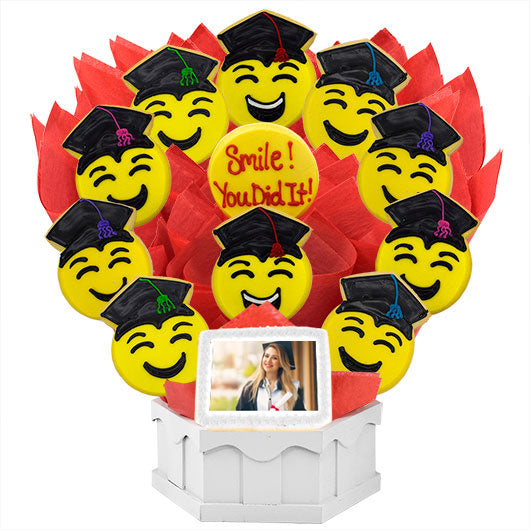 Photo Cookies – ConGRADulations Emoji - CookiesByDesignProd