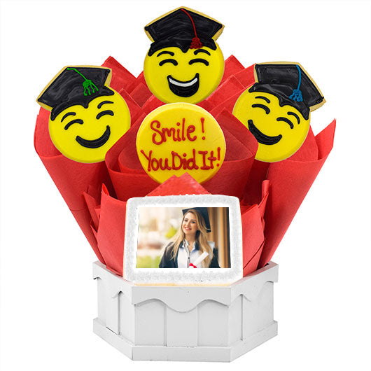 Photo Cookies – ConGRADulations Emoji - CookiesByDesignProd