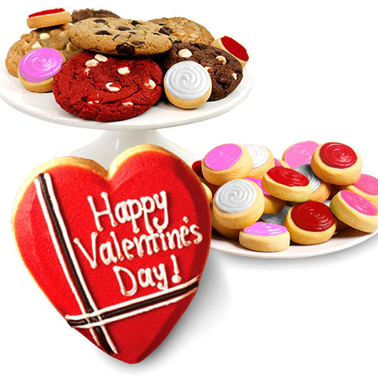 Valentines Sweet Treats Sampler Box - CookiesByDesignProd