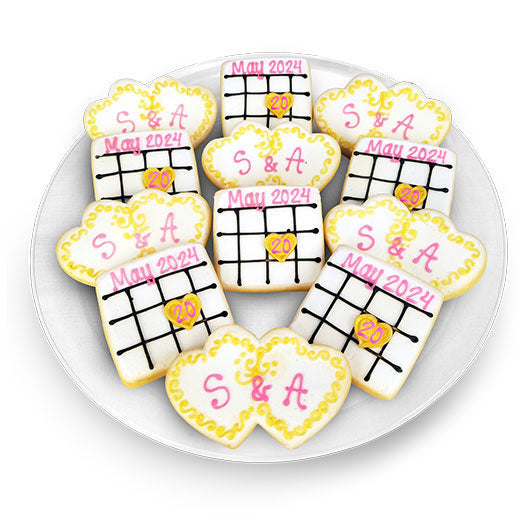 Save the Date Favor Tray - CookiesByDesignProd