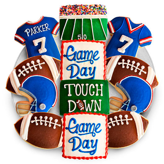 Game Day Cookie Favor Tray - CookiesByDesignProd