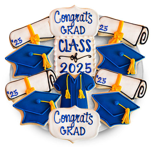 Celebrate Your Grad Favor Tray - CookiesByDesignProd