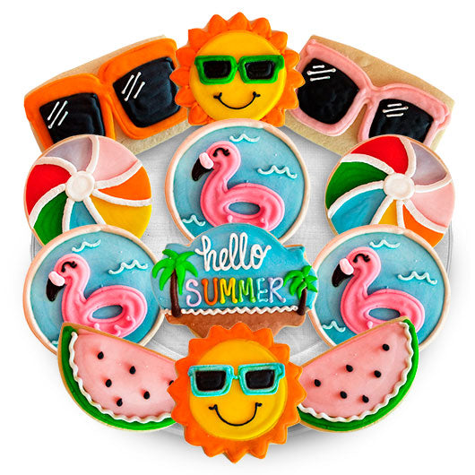 Pool Party Favor Tray - CookiesByDesignProd