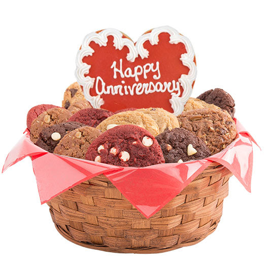 Anniversary Celebration Basket - CookiesByDesignProd