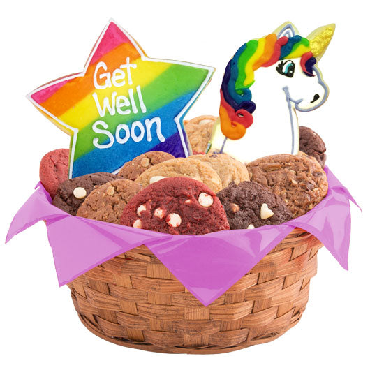 Get Well Magical Unicorns Basket - CookiesByDesignProd