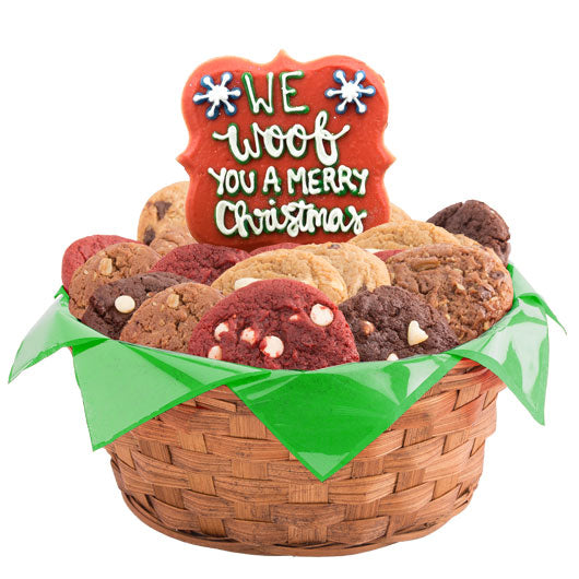 Christmas Puppies Basket - CookiesByDesignProd