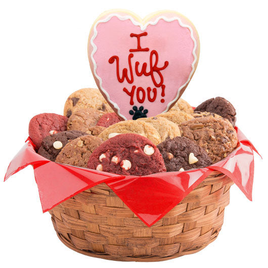 I Wuf You Basket - CookiesByDesignProd