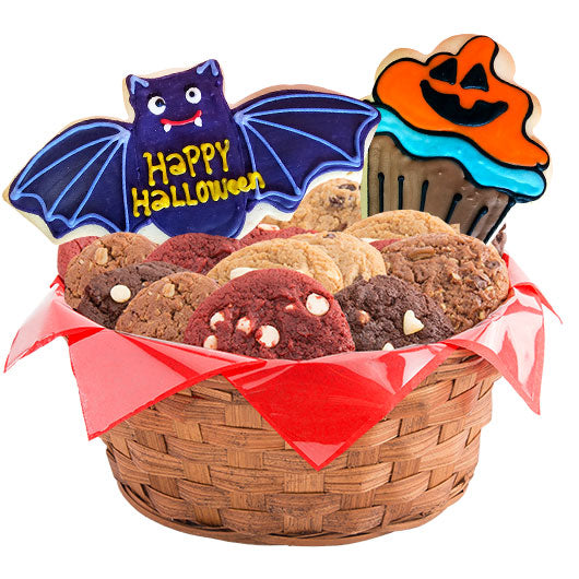 Happy Halloween Cupcakes Basket - CookiesByDesignProd