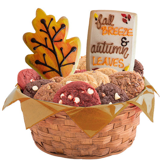Fall Breeze Cookie Basket - CookiesByDesignProd