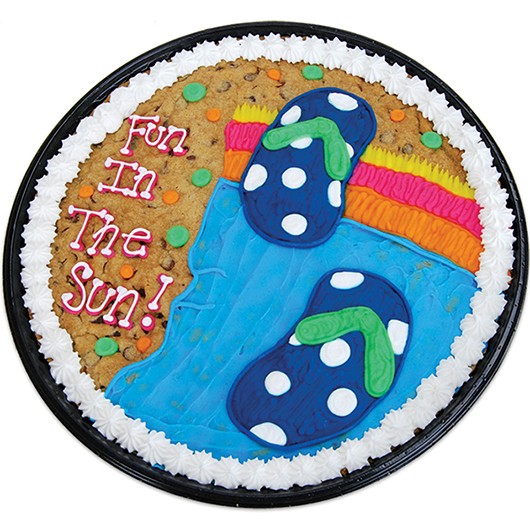 Flip Flop Fun Cookie Cake - CookiesByDesignProd
