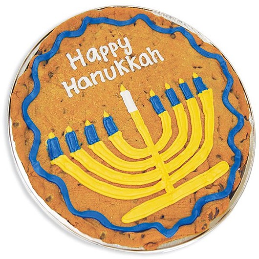Happy Hanukkah Cookie Cake - CookiesByDesignProd