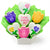 Mother's Day cookie bouquet featuring tulip