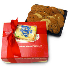 Father's Day Two Dozen Cookie Gourmets w/ Message Tag Father's Day Two Dozen Cookie Gourmets w/ Message Tag