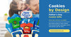 Father's Day cookie bouquet with Super Dad, The King and The Boss cookies, delivered same-day by Cookies by Design
