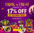 17% off Halloween Cookies - Code: Treats17
