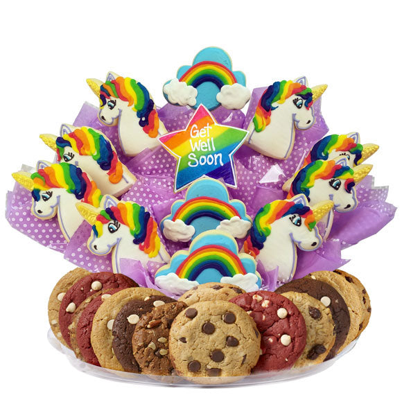 Get Well Magical Unicorns BouTray™ - CookiesByDesignProd
