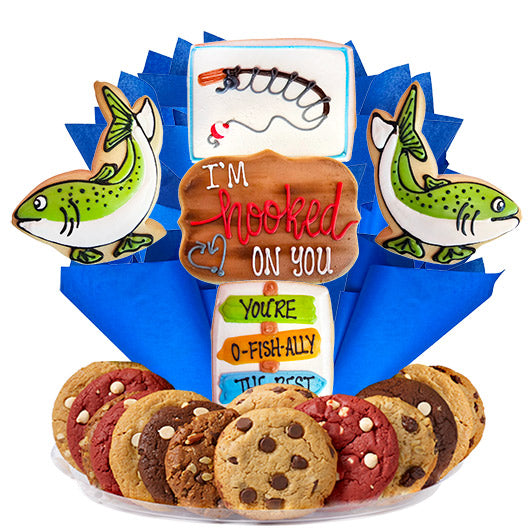 cookie hook the fish 5 Cookie / 1 Dozen O-Fish-Ally The Best Boutray