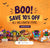10% OFF HALLOWEEN COOKIES CODE: BOO10