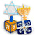 Happy Hanukkah Favors - CookiesByDesignProd